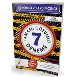 Komiser Yardımcılığı 7 Çözümlü Deneme Sınavı 2018 - Umut Kerse - Pelikan Tıp Teknik Yayıncılık