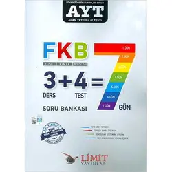 Limit AYT Fizik Kimya Biyoloji Soru Bankası (Kampanyalı)