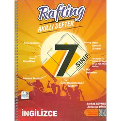 7.Sınıf İngilizce Rafting Akıllı Defter (Kampanyalı) FikriBilim Yayınları