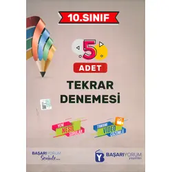 10.Sınıf 5 li Tekrar Denemesi (Kampanyalı) Başarıyorum Yayınları