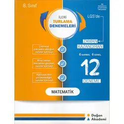 8.Sınıf 12 Deneme (Kampanyalı) Doğan Akademi