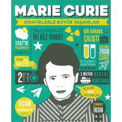 Marie Curie (Grafiklerle Büyük Yaşamlar) Mor Elma