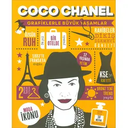 Coco Chanel (Grafiklerle Büyük Yaşamlar) Mor Elma