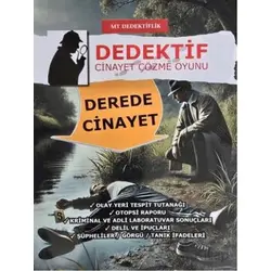 Dedektiflik Cinayet Çözme Oyunu - Derede Cinayet - MT Dedektif Yayınları