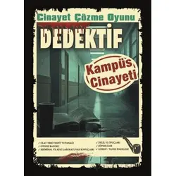 Cinayet Çözme Oyunu Dedektif - Kampüs Cinayeti - MT Dedektif Yayınları