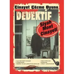 Cinayet Çözme Oyunu Dedektif - Siyah Mont Cinayeti - MT Dedektif Yayınları