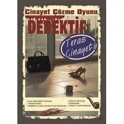 Cinayet Çözme Oyunu Dedektif - Teras Cinayeti - MT Dedektif Yayınları