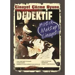 Cinayet Çözme Oyunu Dedektif - Yırtık Mektup Cinayeti - MT Dedektif Yayınları