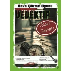 Cinayet Çözme Oyunu Dedektif - Saat Cinayeti - MT Dedektif Yayınları