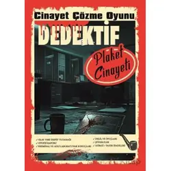 Cinayet Çözme Oyunu Dedektif - Plaket Cinayeti - MT Dedektif Yayınları