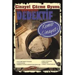 Cinayet Çözme Oyunu Dedektif - Kemer Cinayeti - MT Dedektif Yayınları