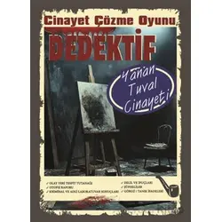 Cinayet Çözme Oyunu Dedektif - Yanan Tuval Cinayeti - MT Dedektif Yayınları