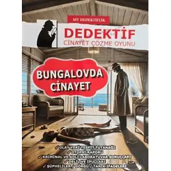 Dedektiflik Cinayet Çözme Oyunu - Bungalovda Cinayet - MT Dedektif Yayınları