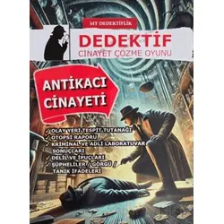 Dedektifik Cinayet Çözme Oyunu - Antikacı Cinayeti - MT Dedektif Yayınları