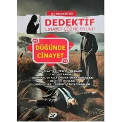 Dedektiflik Cinayet Çözme Oyunu - Düğünde Cinayet - MT Dedektif Yayınları