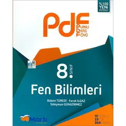 Martı Okul 8.Sınıf Fen Bilimleri PDF Planlı Ders Föyü