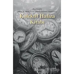 Kolektif Hafıza Kitabı - Daniel Levy - Dipnot Yayınları