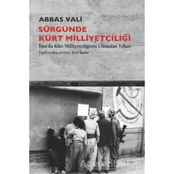 Sürgünde Kürt Milliyetçiliği - Abbas Vali - Dipnot Yayınları