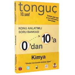 Tonguç 0dan 10a Kimya Konu Anlatımlı Soru Bankası