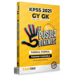 Doğru Tercih 2021 KPSS Genel Yetenek Genel Kültür Çözümlü 5’li Pusula Denemesi
