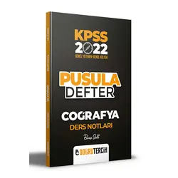 Doğru Tercih 2022 KPSS Coğrafya Pusula Defter Ders Notları