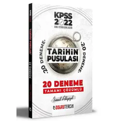 Doğru Tercih 2022 KPSS Tarihin Pusulası Tamamı Çözümlü 20 Deneme