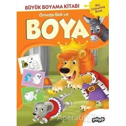 Büyük Boyama Kitabı 3 (Turuncu) - Kolektif - Pogo Çocuk