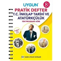 Sadık Uygun 8. Sınıf T.C İnkılap Tarihi ve Atatürkçülük Pratik Defter