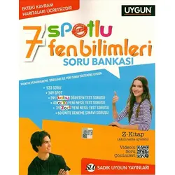 Sadık Uygun 7. Sınıf Fen Bilimleri Spotlu Soru Bankası