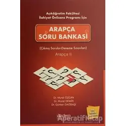 Açıköğretim Fakültesi İlahiyat Önlisans Programı İçin Arapça Soru Bankası Arapça 2