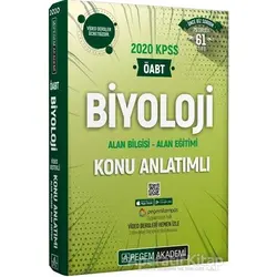 2020 KPSS ÖABT Biyoloji Video Destekli Konu Anlatımlı