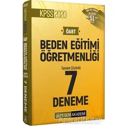 KPSS 2020 ÖABT Beden Eğitimi Öğretmenliği Tamamı çözümlü 7 Deneme