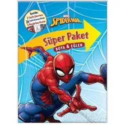 Marvel Spider-Man Süper Paket Boya ve Eğlen - Kolektif - Beta Kids