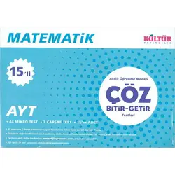 Kültür AYT Matematik 15li Bitir Getir Testleri