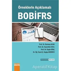 Örneklerle Açıklamalı BOBİFRS - Durmuş Acar - Detay Yayıncılık