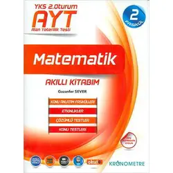 Kronometre AYT Matematik Akıllı Kitabım (2 Fasikül)