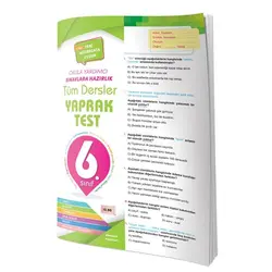 6. Sınıf Tüm Dersler Yaprak Test 4 Element Yayınları