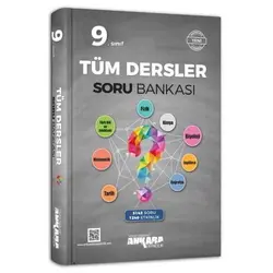 2022 9.Sınıf Tüm Dersler Soru Bankası Ankara Yayıncılık