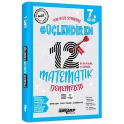 7. Sınıf Matematik Güçlendiren 12 Deneme Ankara Yayıncılık