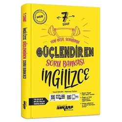 7.Sınıf İngilizce Güçlendiren Soru Bankası Ankara Yayıncılık