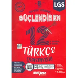 8.Sınıf Türkçe Güçlendiren Denemeleri 12 Adet Ankara Yayıncılık