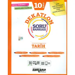 2022 10.Sınıf Dekatlon Tarih Soru Bankası Ankara Yayıncılık