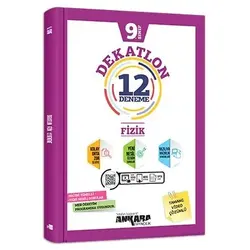 9. Sınıf Fizik Dekatlon 12 Deneme Ankara Yayıncılık