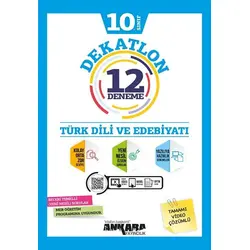 10. Sınıf Türk Dili ve Edebiyatı Dekatlon 12 Deneme Ankara Yayıncılık