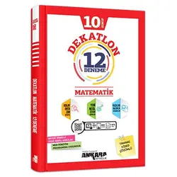 10. Sınıf Matematik Dekatlon 12 Deneme Ankara Yayıncılık