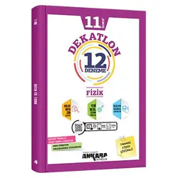 11. Sınıf Fizik Dekatlon 12 Deneme Ankara Yayıncılık