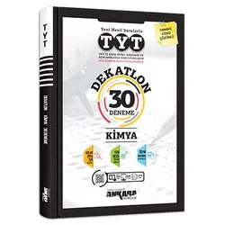 TYT Kimya Dekatlon 30 Deneme Video Çözümlü Ankara Yayıncılık