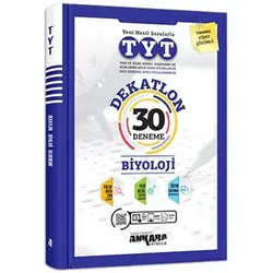 TYT Biyoloji Dekatlon 30 Deneme Video Çözümlü Ankara Yayıncılık