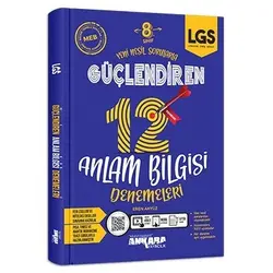 8. Sınıf LGS Anlam Bilgisi Güçlendiren 12 Deneme Ankara Yayıncılık