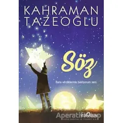 Söz - Kahraman Tazeoğlu - Yediveren Yayınları